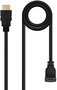 Nanocable Cable HDMI v1.4 Acodado 1,8m Negro